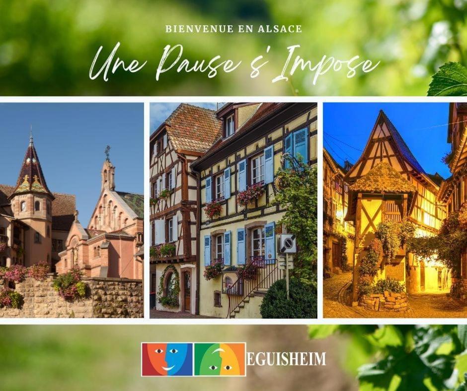 Charmant Appartement Cosy Porte De Colmar Sainte-Croix-en-Plaine ภายนอก รูปภาพ